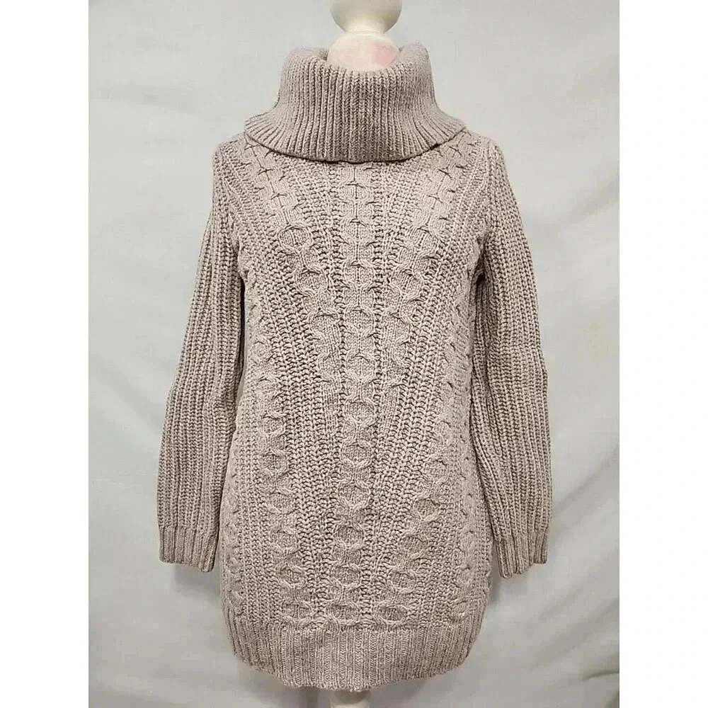 Banana Republic Cable Knit Turtleneck Sweater